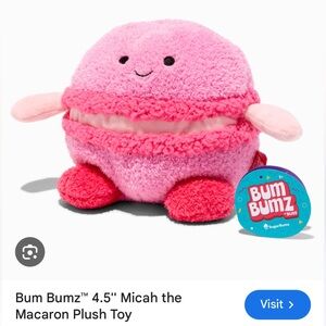 Bumbumz 4.5” 5'' Micah the Macaron Plush Toy